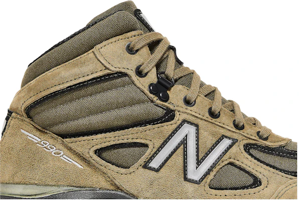 New Balance 990v4 High Made In USA 'Olive' MO990FL4 Order New Balance 990v4 High Made In USA 'Olive' MO990FL4