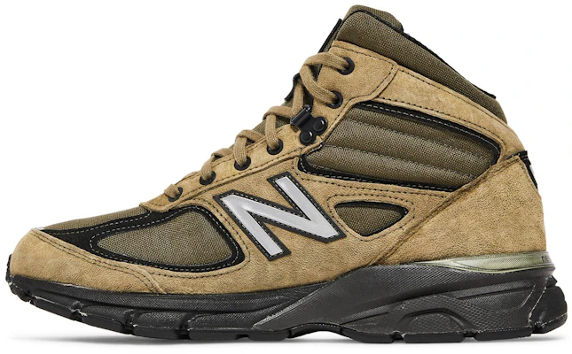 New Balance 990v4 High Made In USA 'Olive' MO990FL4 Lookbook New Balance 990v4 High Made In USA 'Olive' MO990FL4