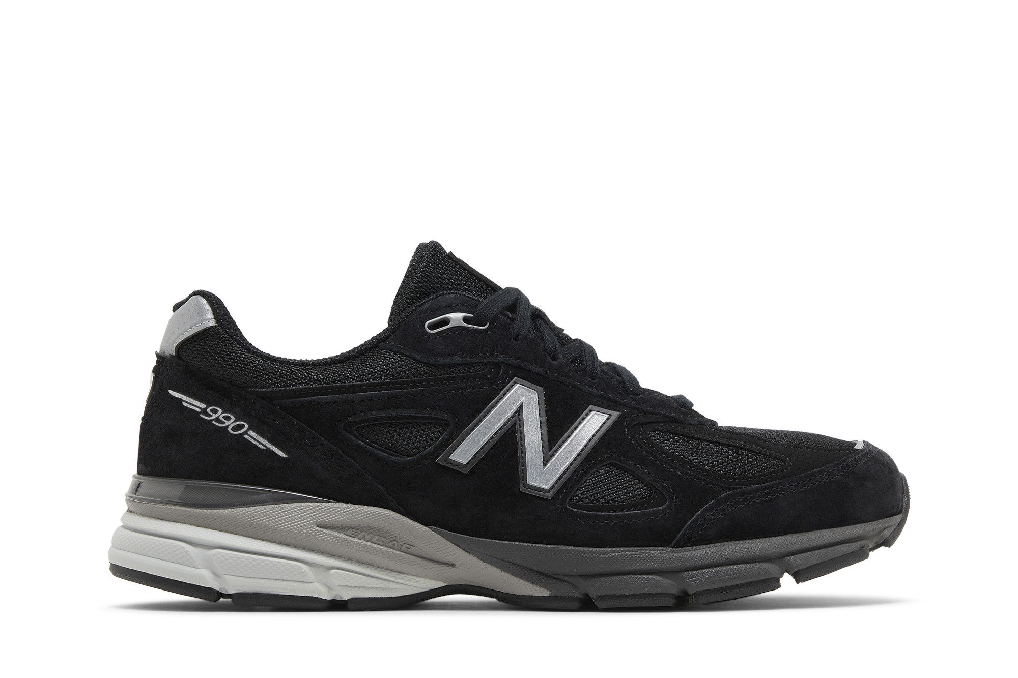 New Balance 990v4 Made in USA 2023 'Black Silver' U990BL4
