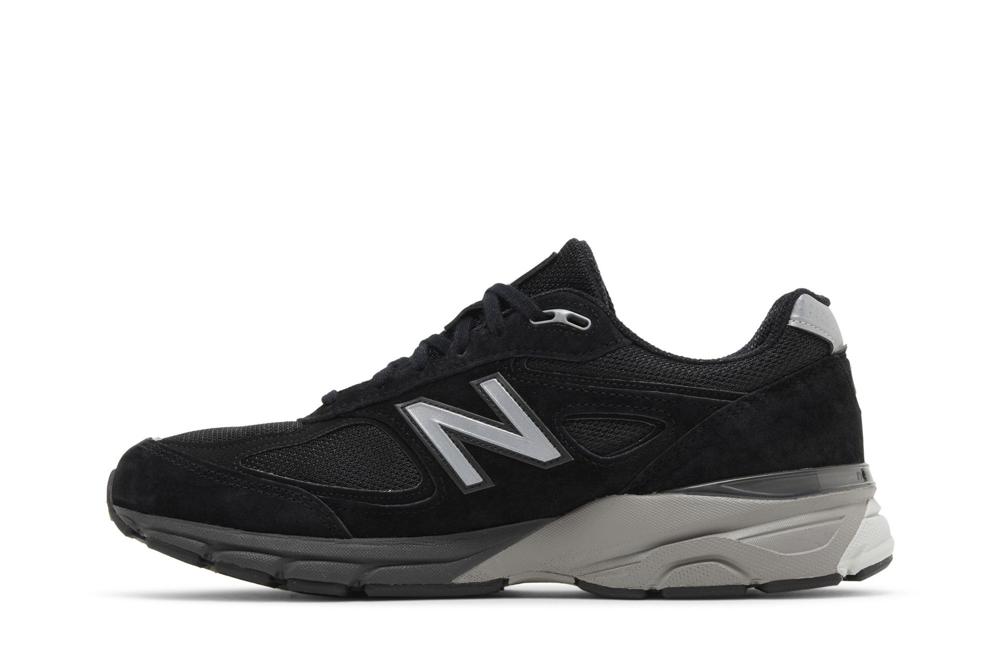 Shop New Balance 990v4 Made in USA 2023 'Black Silver' U990BL4