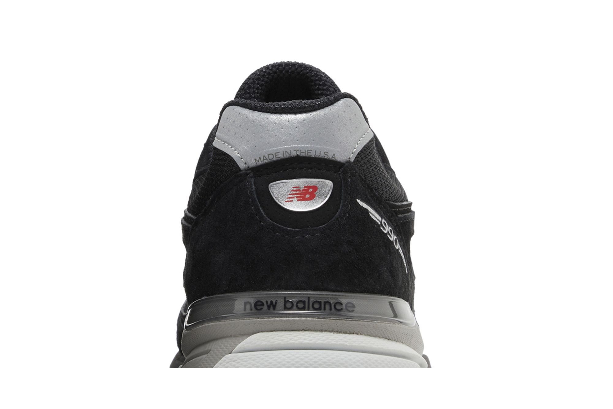 Cheap New Balance 990v4 Made in USA 2023 'Black Silver' U990BL4