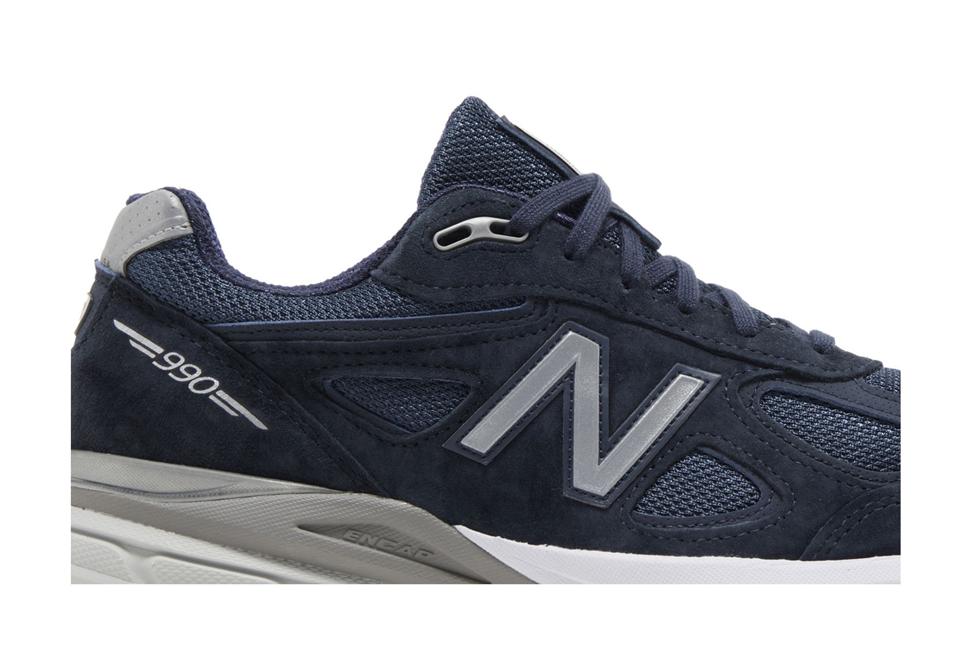 Lookbook New Balance 990v4 Made in USA 2023 'Navy' U990NV4
