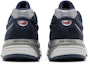 Details for New Balance 990v4 Made in USA 2023 'Navy' Lelaki Wanita Kasut Original Navy U990NV4