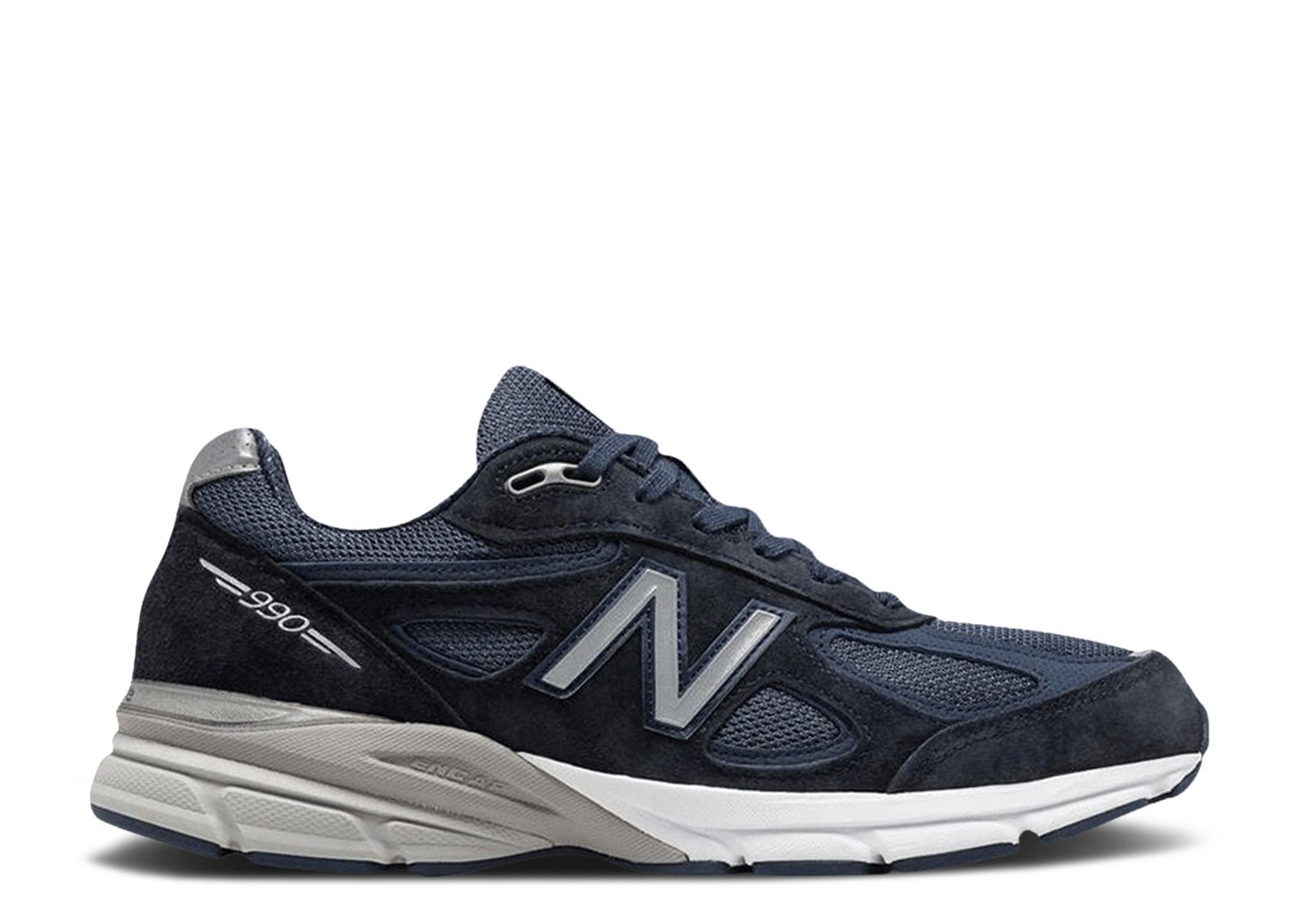 Buy New Balance 990v4 Buatan USA 2E Lebar 'Navy' M990NV4-2E