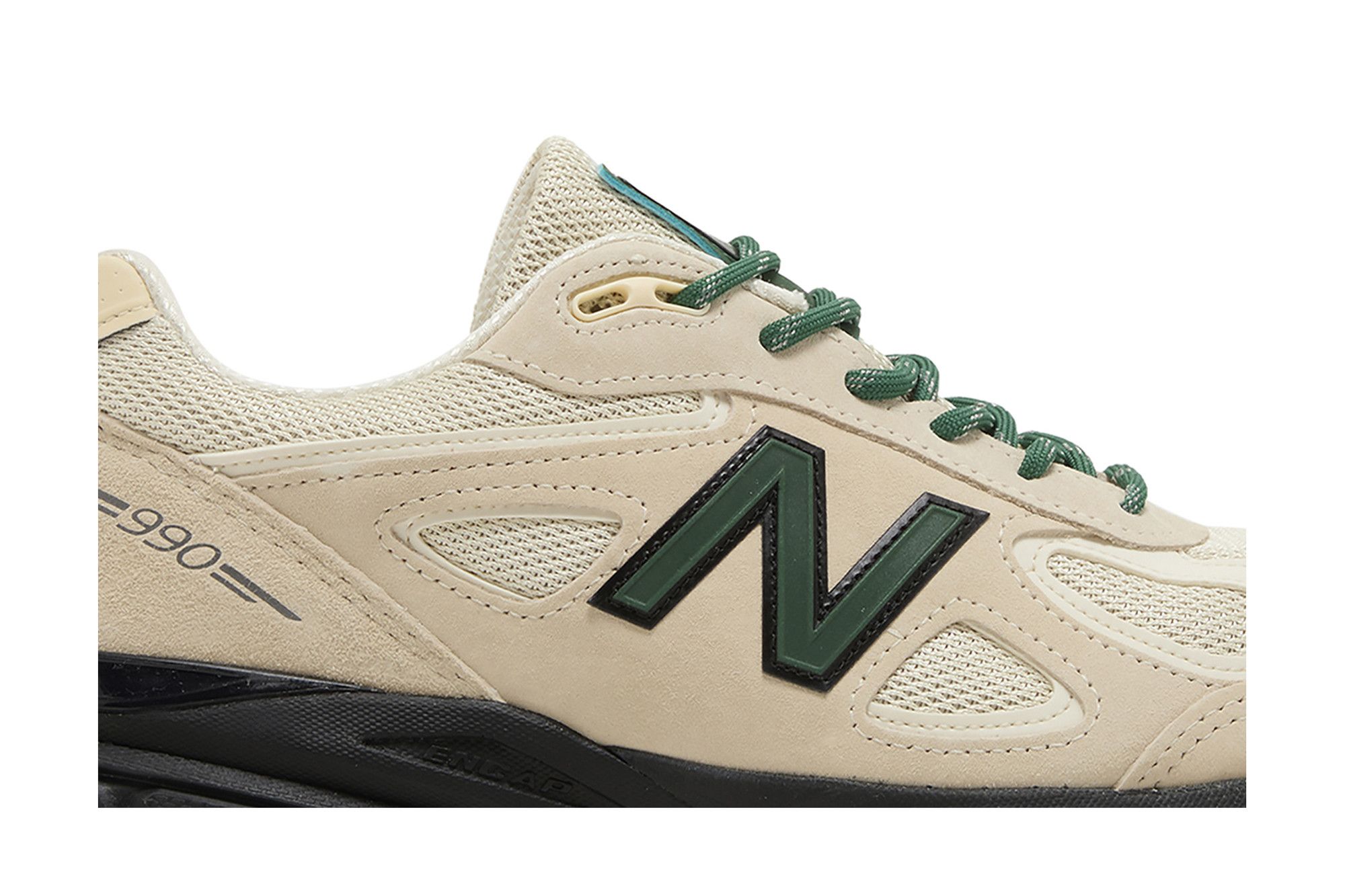 Lookbook New Balance 990v4 Made in USA 'Macadamia Nut Black' U990GB4