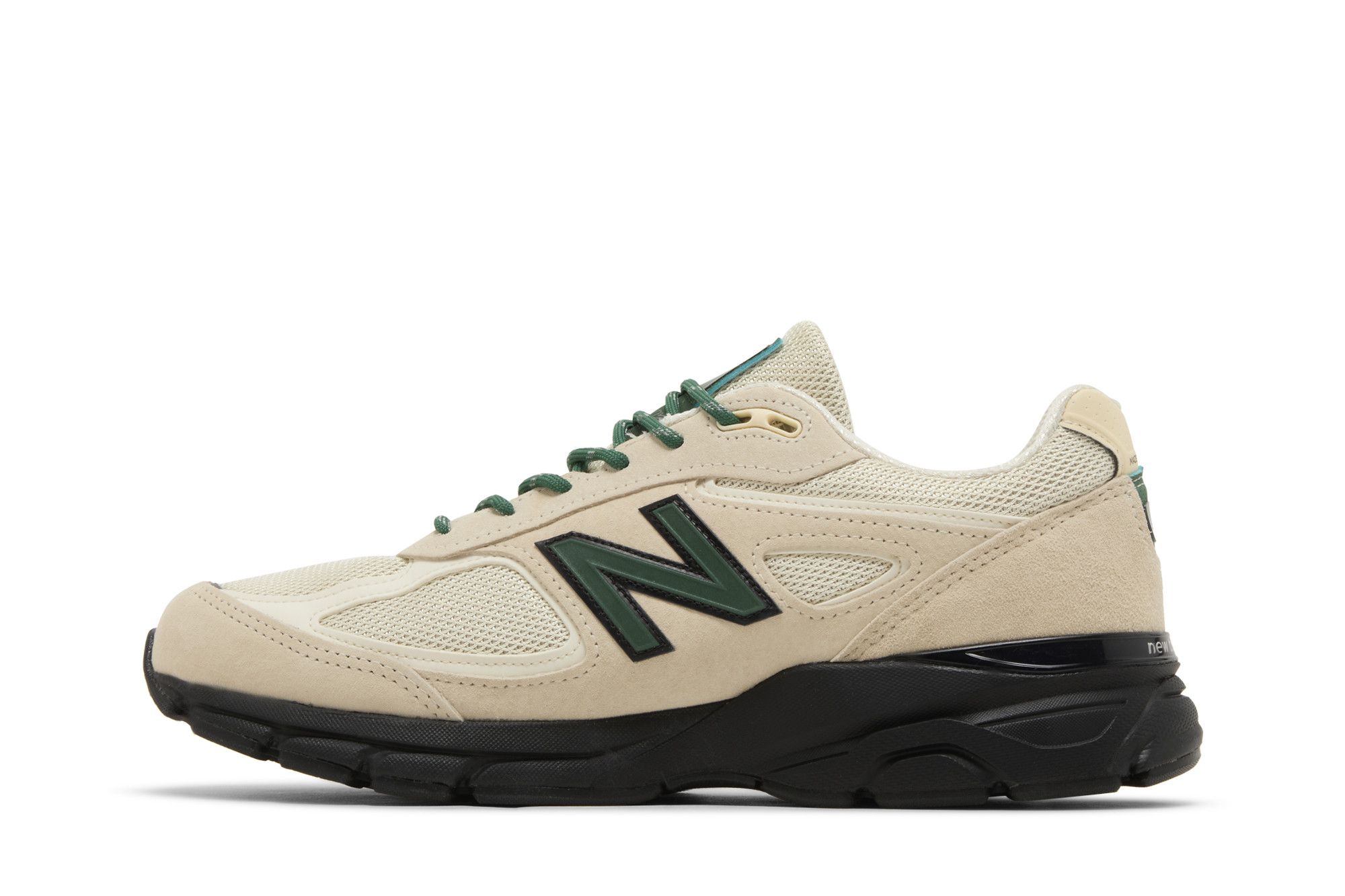 Shop New Balance 990v4 Made in USA 'Macadamia Nut Black' U990GB4
