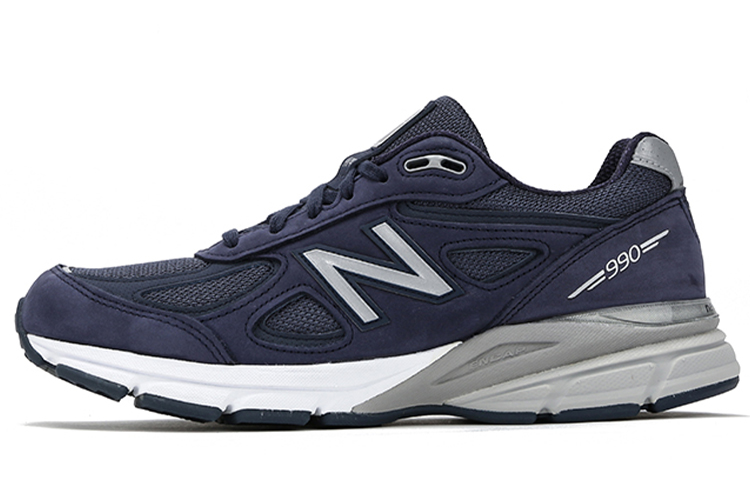 New Balance 990v4 Made In USA 'Navy Silver' M990IN4