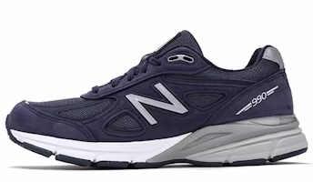 New Balance 990v4 Made In USA 'Navy Silver' M990IN4 New Balance 990v4 Made In USA 'Navy Silver' M990IN4
