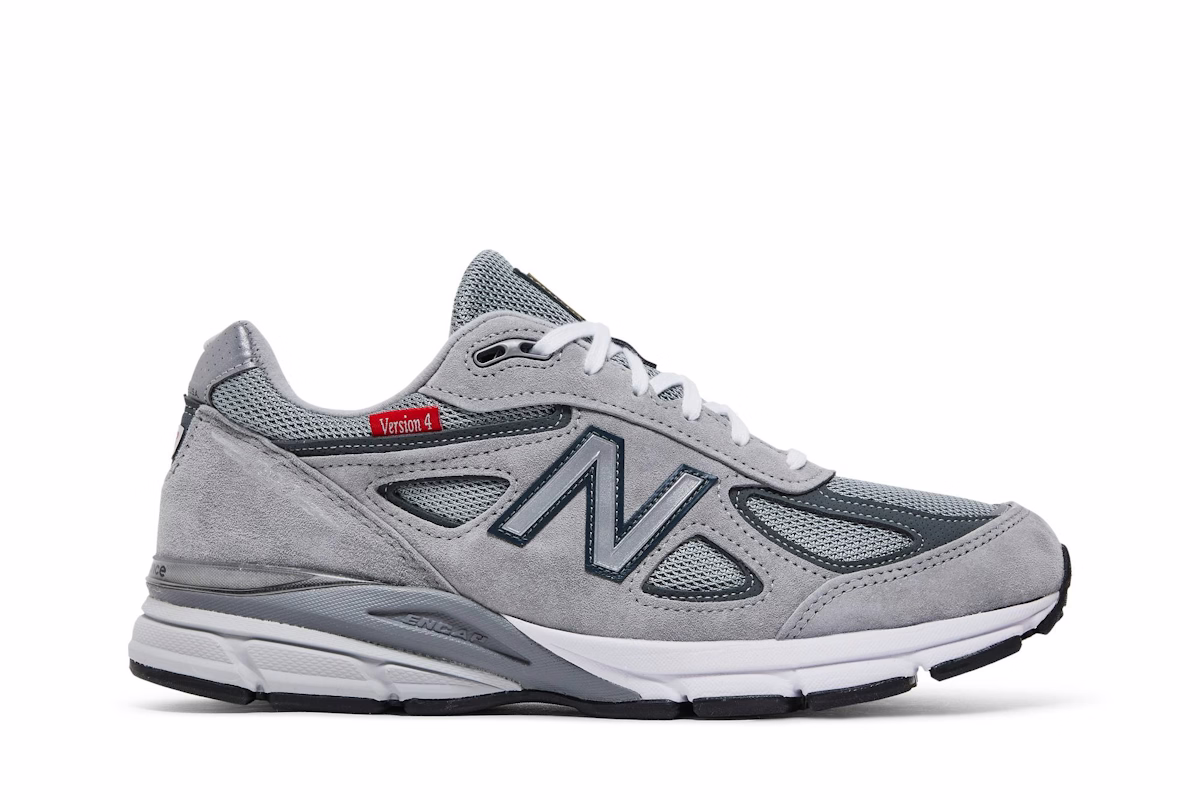New Balance 990v4 Made In USA 'Red Label Grey' M990VS4