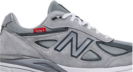 New Balance 990v4 Buatan AS 'Red Label Abu-Abu' M990VS4 Order New Balance 990v4 Buatan AS 'Red Label Abu-Abu' M990VS4