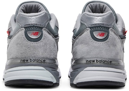 New Balance 990v4 Buatan AS 'Red Label Abu-Abu' M990VS4 Details for New Balance 990v4 Buatan AS 'Red Label Abu-Abu' M990VS4