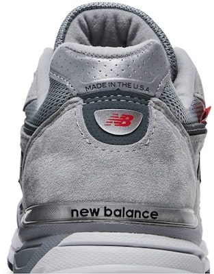 New Balance 990v4 Made In USA 'Red Label Grey' M990VS4 Sizing New Balance 990v4 Made In USA 'Red Label Grey' M990VS4