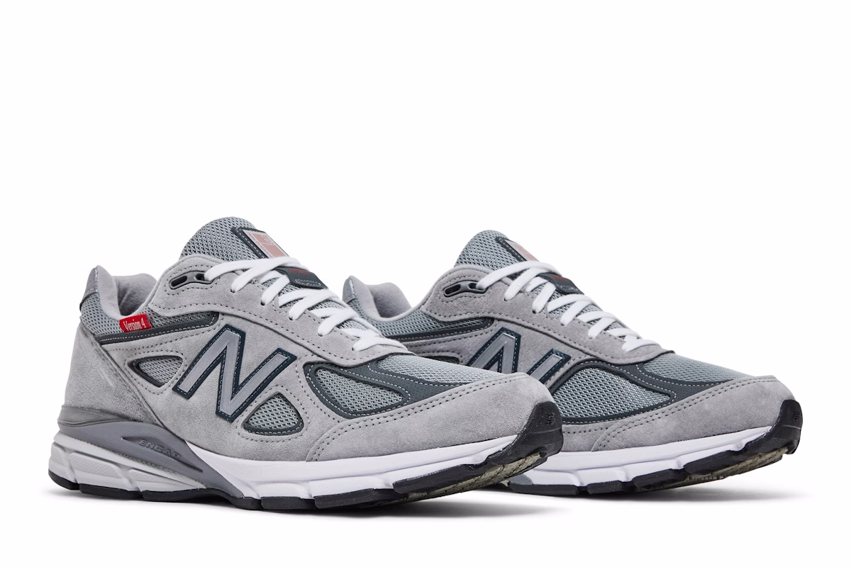 New Balance 990v4 Made In USA 'Red Label Grey' M990VS4