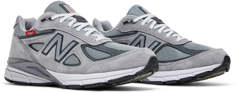 New Balance 990v4 Buatan AS 'Red Label Abu-Abu' M990VS4 Cheap New Balance 990v4 Buatan AS 'Red Label Abu-Abu' M990VS4