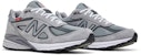 New Balance 990v4 Buatan USA 'Red Label Grey' M990VS4