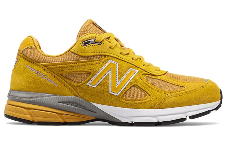 Order New Balance 990v4 Buatan USA 'Kuning' M990QK4
