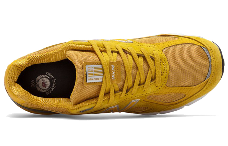 Lookbook New Balance 990v4 Buatan USA 'Kuning' M990QK4