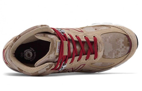 New Balance 990v4 美国制造 中帮 '沙色迷彩' MO990HR4 Lookbook New Balance 990v4 美国制造 中帮 '沙色迷彩' MO990HR4