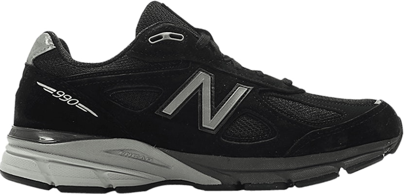 New Balance 990v4 Made in USA Wide 'Black Silver' M990BK4-W Buy New Balance 990v4 Made in USA Wide 'Black Silver' M990BK4-W