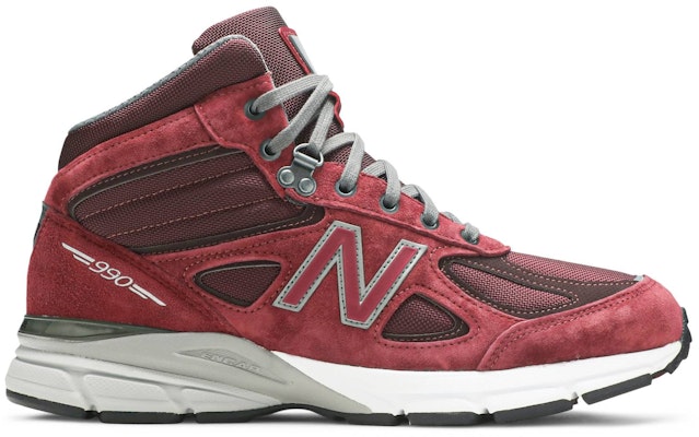 New Balance 990v4 Mid Buatan USA 'Burgundy' MO990BU4 Buy New Balance 990v4 Mid Buatan USA 'Burgundy' MO990BU4