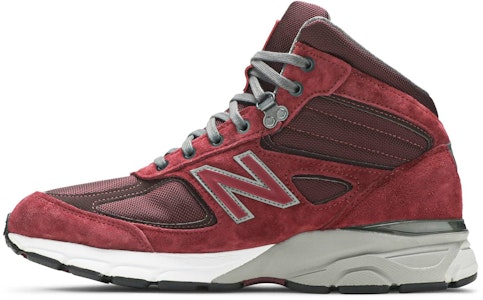 New Balance 990v4 Mid Buatan USA 'Burgundy' MO990BU4 Lookbook New Balance 990v4 Mid Buatan USA 'Burgundy' MO990BU4