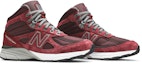 Cheap New Balance 990v4 Mid Buatan USA 'Burgundy' MO990BU4