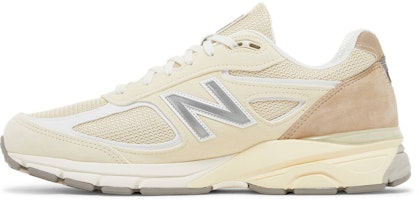 New Balance 990v4 MiUSA 'Crema' U990TE4 Lookbook New Balance 990v4 MiUSA 'Crema' U990TE4