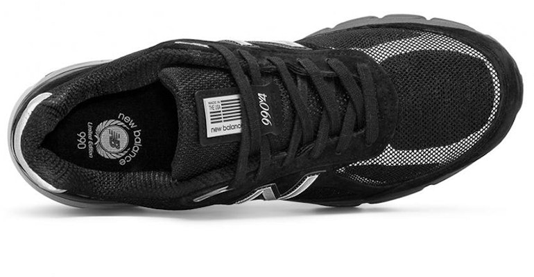 New Balance 990v4 Reflective Buatan USA 'Hitam' M990BLE4 Lookbook New Balance 990v4 Reflective Buatan USA 'Hitam' M990BLE4