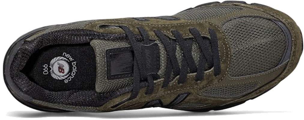 New Balance 990v4 Running Course Military Green M990MG4 Lookbook New Balance 990v4 Running Course Military Green M990MG4
