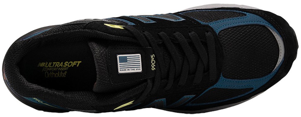 ニューバランス 990v5 ブラックブルー (黒) M990DR5 Lookbook ニューバランス 990v5 ブラックブルー (黒) M990DR5