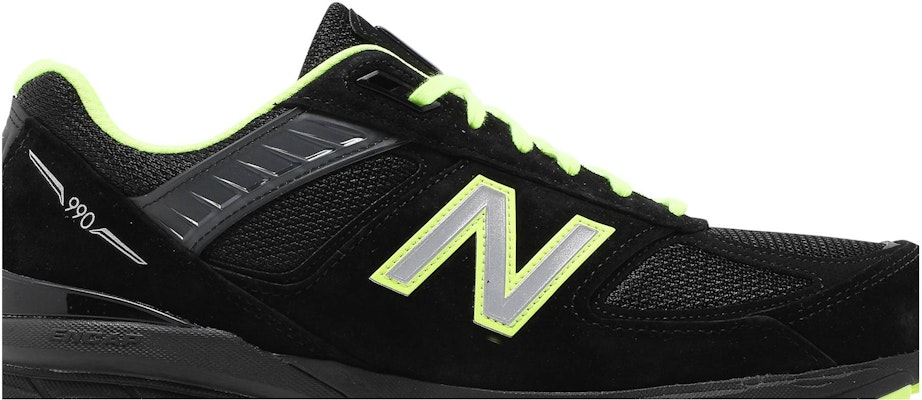New Balance 990v5 Made in USA 'Black Hi Lite' M990BY5 Order New Balance 990v5 Made in USA 'Black Hi Lite' M990BY5