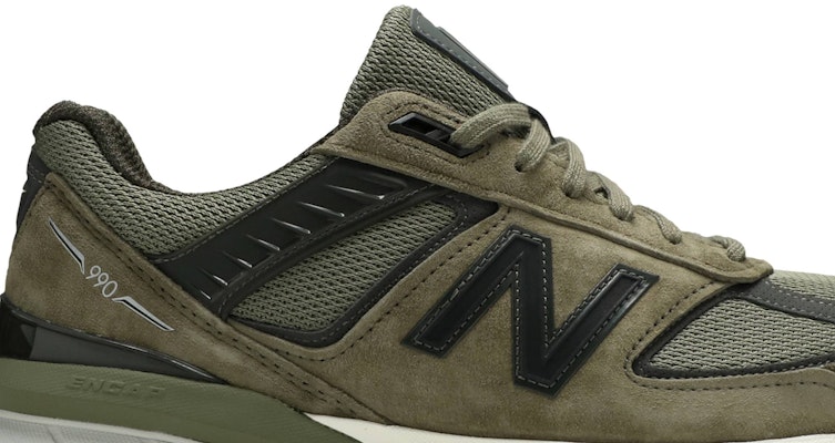 New Balance 990v5 Made In USA 'Covert Green' M990AE5