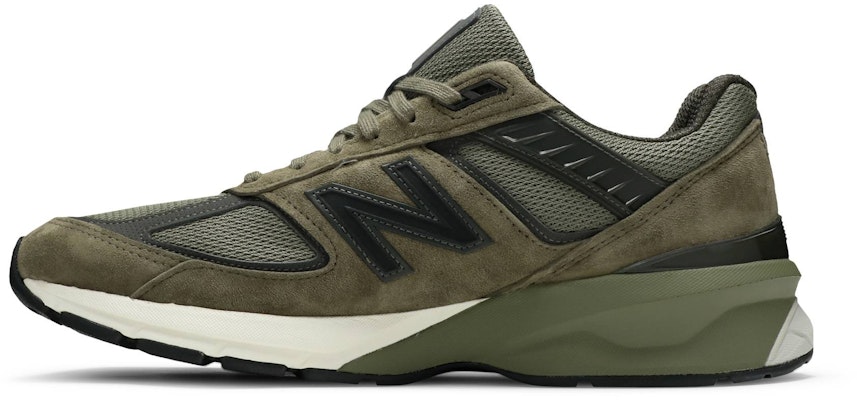 New Balance 990v5 Made In USA 'Covert Green' M990AE5 Lookbook New Balance 990v5 Made In USA 'Covert Green' M990AE5