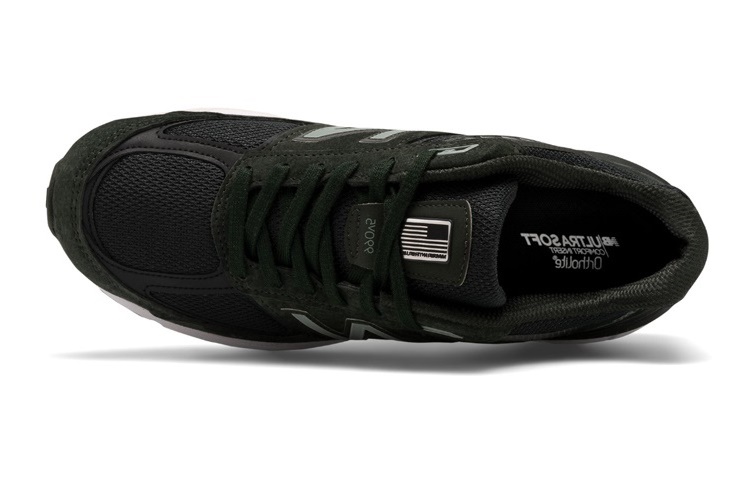Lookbook New Balance 990v5 Hecho en USA 'Evergreen' M990DC5