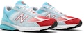 New Balance 990v5 Buatan USA 'Ice Blue' M990BP5