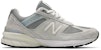 New Balance 990v5 Made In USA 'Nimbus Cloud Silver' Lelaki/Wanita M990NA5