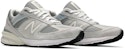 New Balance 990v5 Made In USA 'Nimbus Cloud Silver' Lelaki/Wanita M990NA5