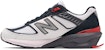 New Balance 990v5 Buatan USA 'Putih Karbon Merah' M990NL5