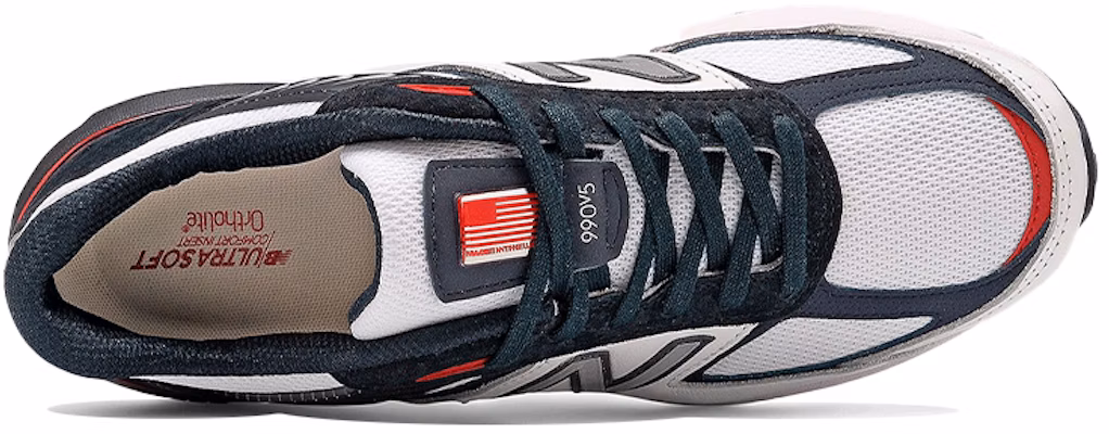 뉴발란스 990v5 메이드 인 USA '화이트 카본 레드' M990NL5 Lookbook 뉴발란스 990v5 메이드 인 USA '화이트 카본 레드' M990NL5