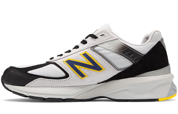 New Balance 990v5 Silver Black Yellow M990SB5