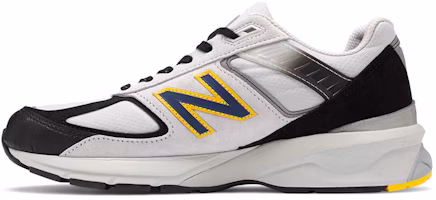 New Balance 990v5 Silver Black Yellow M990SB5 New Balance 990v5 Silver Black Yellow M990SB5