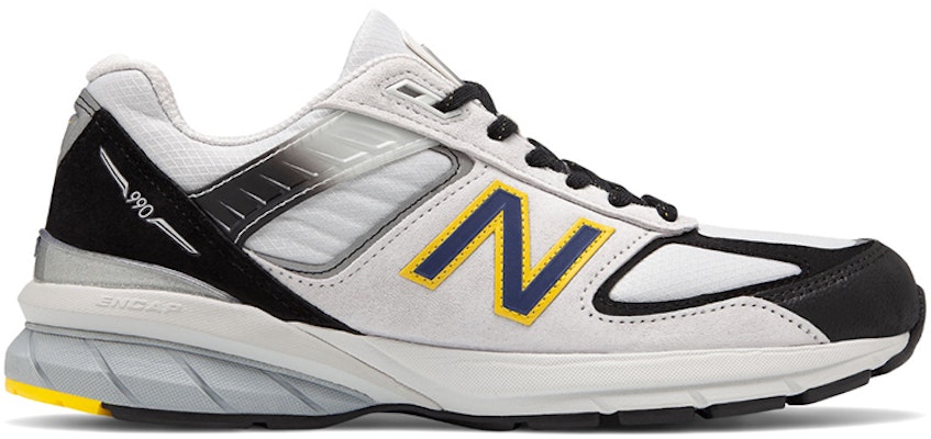 New Balance 990v5 Plata Negro Amarillo M990SB5 Order New Balance 990v5 Plata Negro Amarillo M990SB5