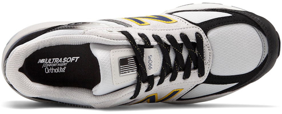New Balance 990v5 Plata Negro Amarillo M990SB5 Lookbook New Balance 990v5 Plata Negro Amarillo M990SB5