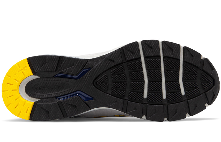 Shop New Balance 990v5 Perak Hitam Kuning M990SB5