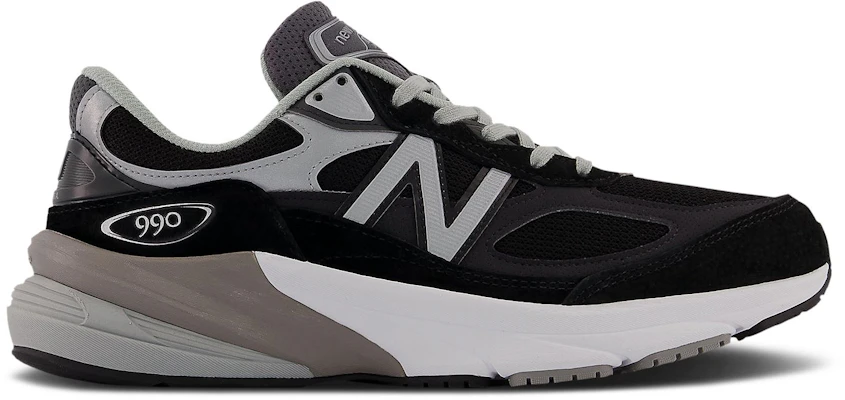 New Balance 990v6 Made in USA 2A Wide 'Black Silver' M990BK6-2A Buy New Balance 990v6 Made in USA 2A Wide 'Black Silver' M990BK6-2A