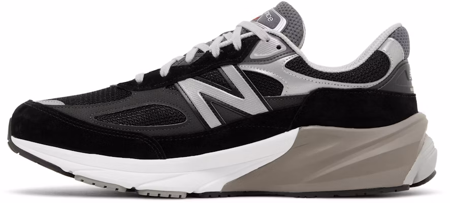 New Balance 990v6 Made in USA 2E Wide 'Black Silver' M990BK6-2E Lookbook New Balance 990v6 Made in USA 2E Wide 'Black Silver' M990BK6-2E