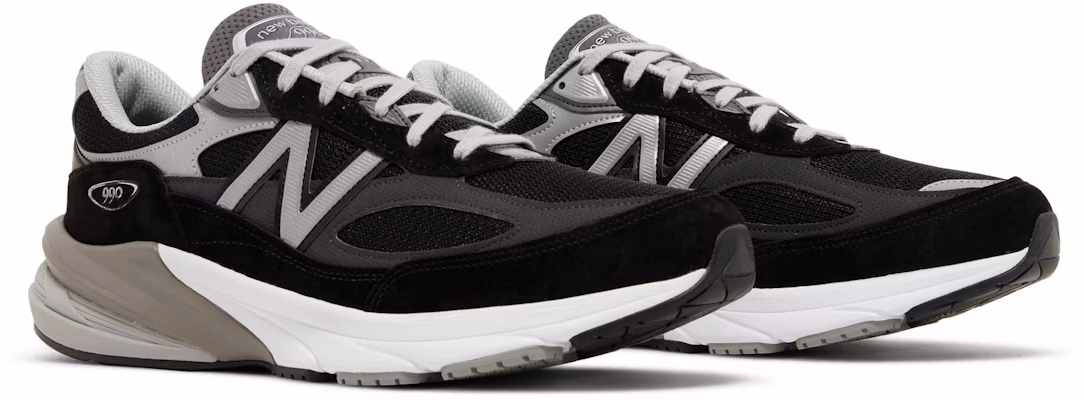 New Balance 990v6 Made in USA 2E Wide 'Black Silver' M990BK6-2E Cheap New Balance 990v6 Made in USA 2E Wide 'Black Silver' M990BK6-2E