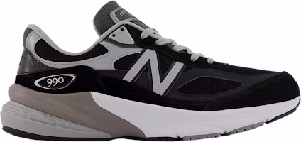 New Balance 990v6 Made in USA 6E Wide 'Black Silver' M990BK6-6E New Balance 990v6 Made in USA 6E Wide 'Black Silver' M990BK6-6E