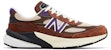 New Balance 990v6 Buatan USA 'Rich Oak Cosmic Grape' U990OP6
