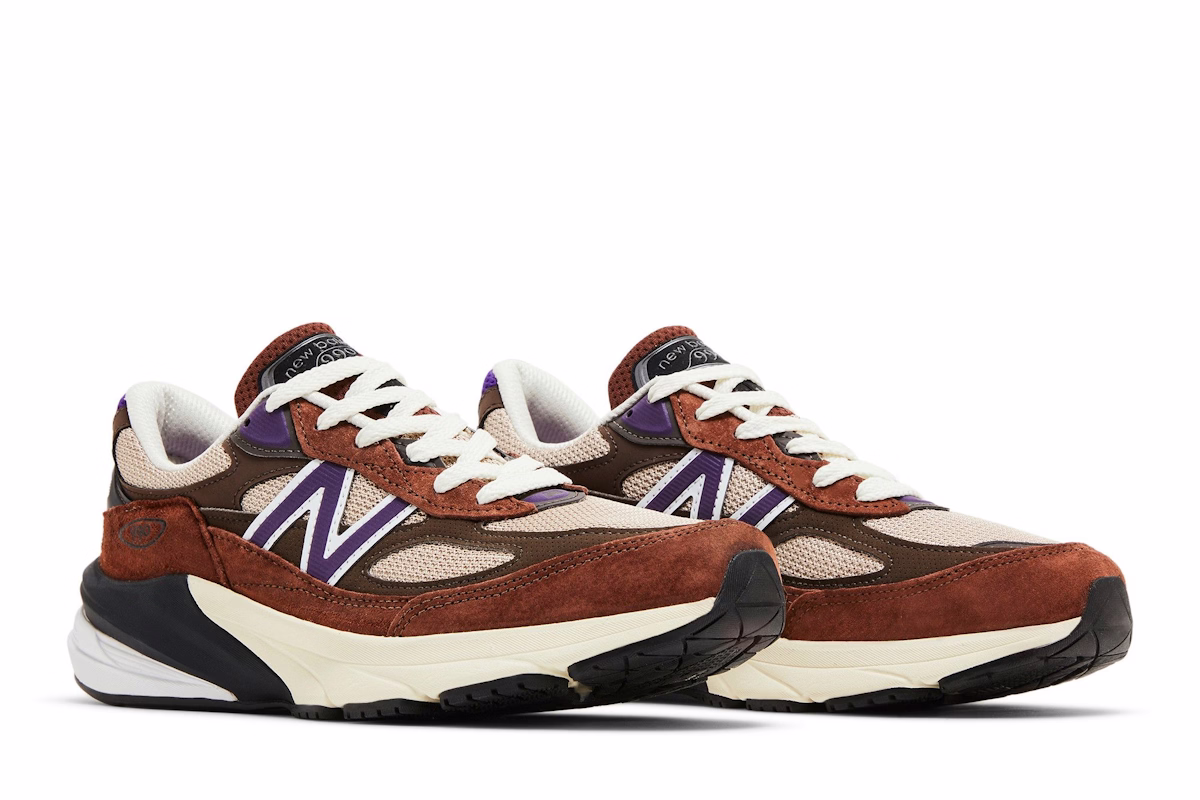 New Balance 990v6 Made in USA 'Rich Oak Cosmic Grape'